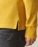 Women's Thermal Henley - Nugget Gold